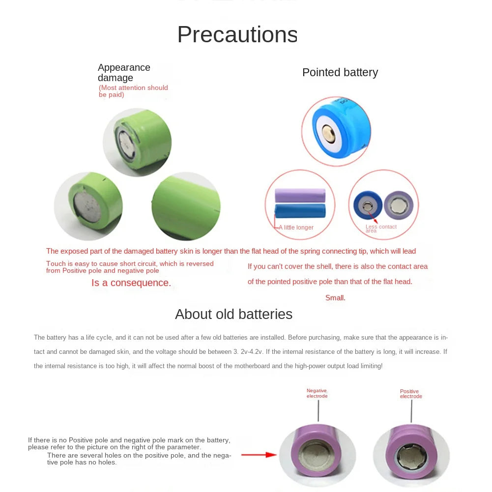 18650 Power Bank Case with LCD Display (DIY, 8-Cell, Black)"