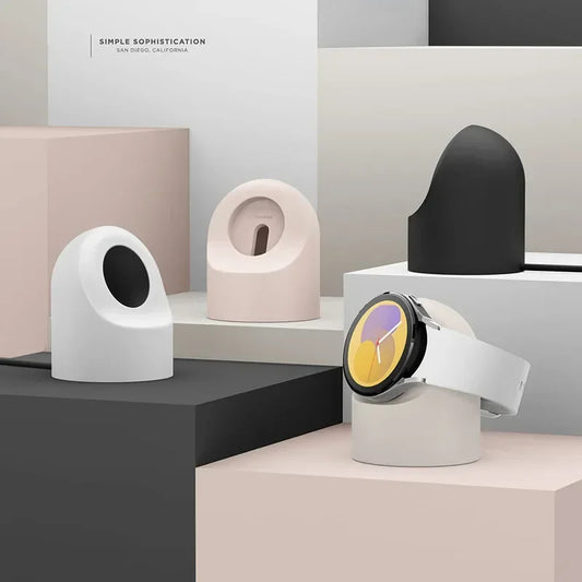 Compatible with Samsung Galaxy Watch 6 7 Ultra Charger Stand Galaxy Watch 3 4 5 Pro Charger silicone Stand