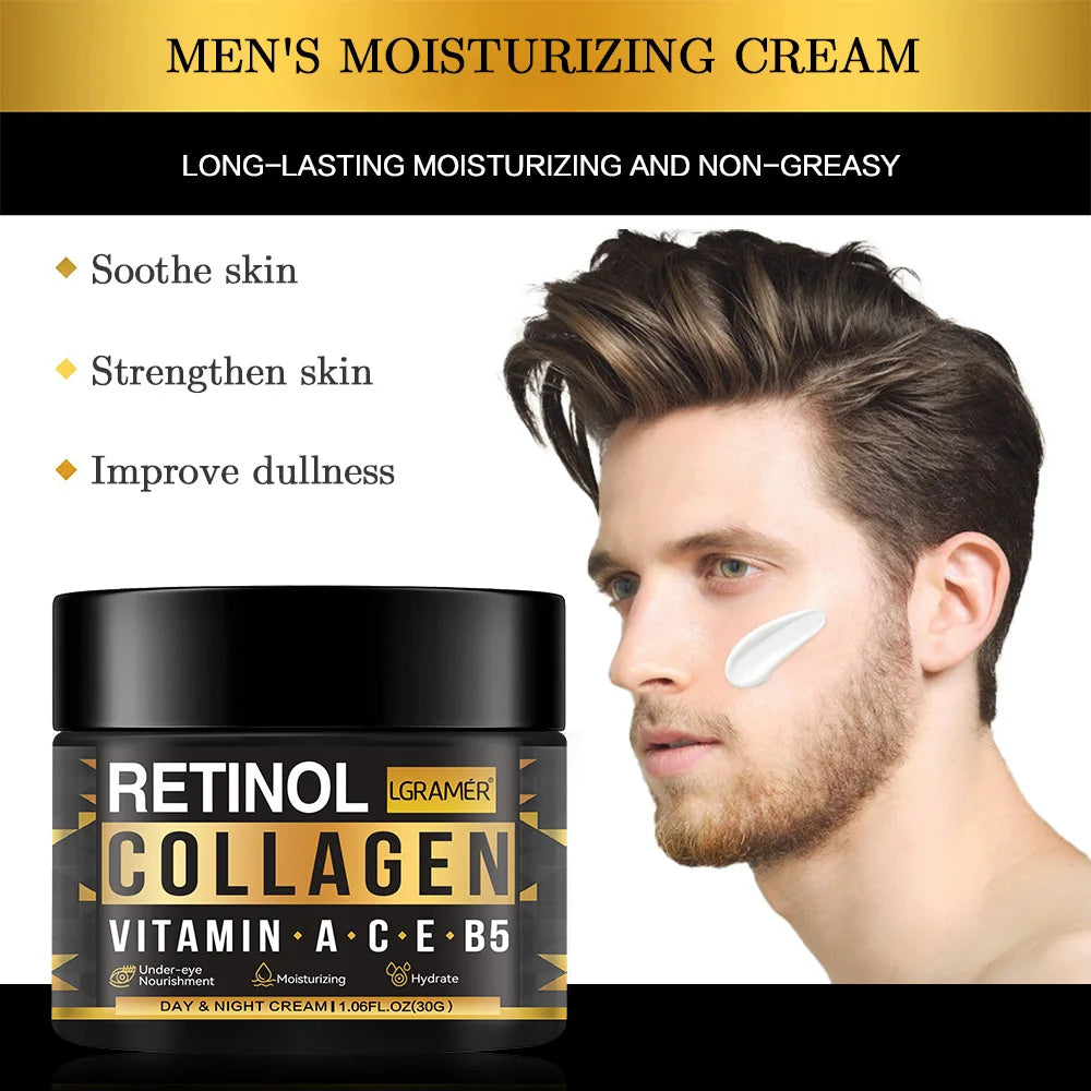 Collagen + Retinol Moisturizer for Men