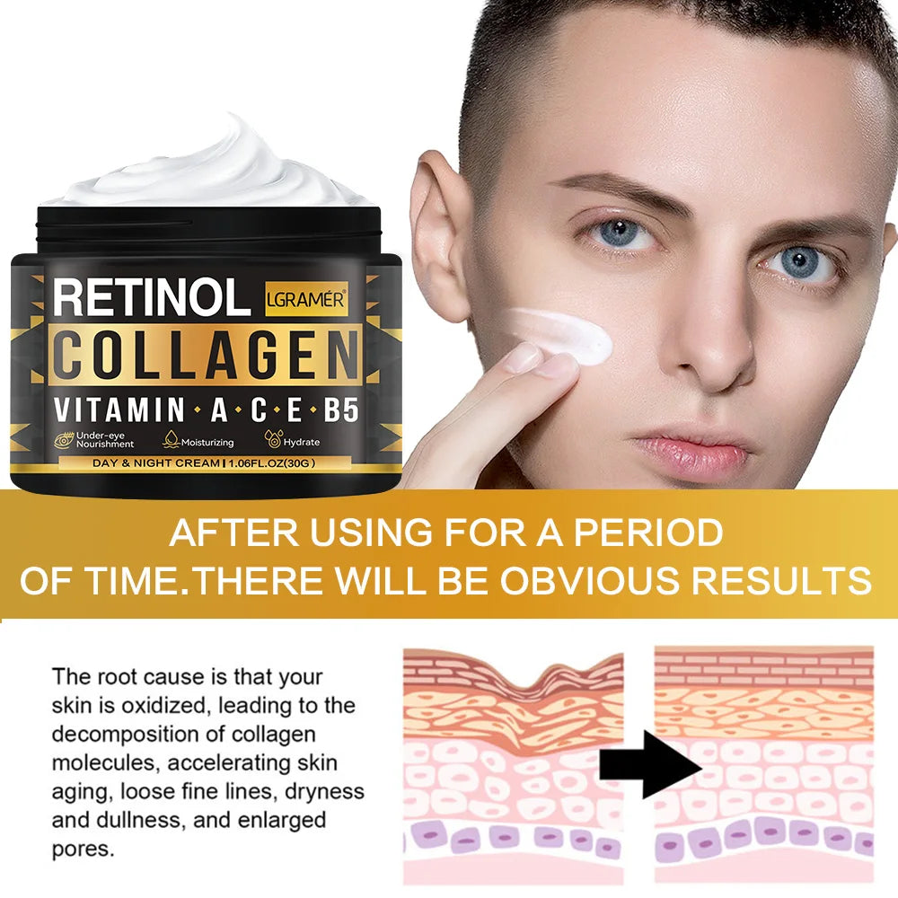 Collagen + Retinol Moisturizer for Men
