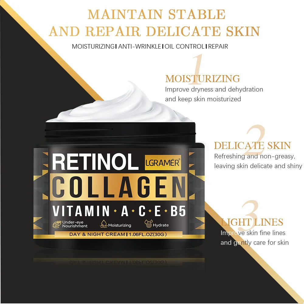 Collagen + Retinol Moisturizer for Men
