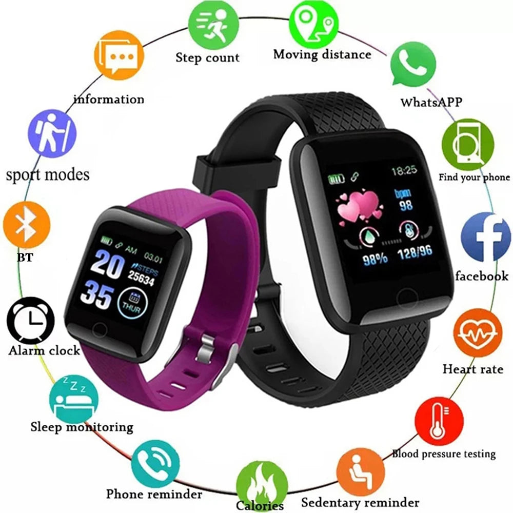 ⌚ Smart Watch 116Plus – Fitness & Health Tracker
