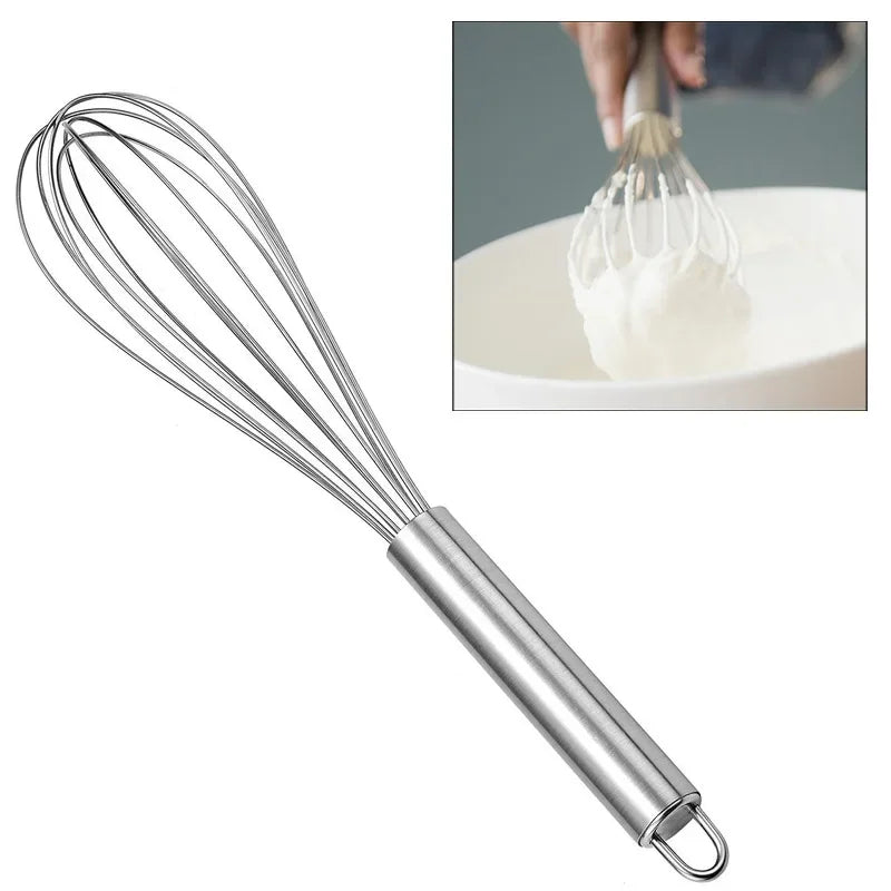 10-inch Stainless Steel Egg Beater & Whisk"